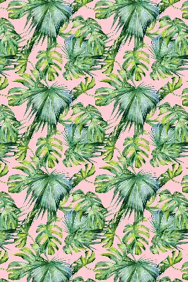 Estores de rolo em tecido blackout Variedades de folhas tropicais