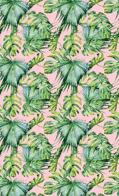 Estores de rolo em tecido blackout Variedades de folhas tropicais