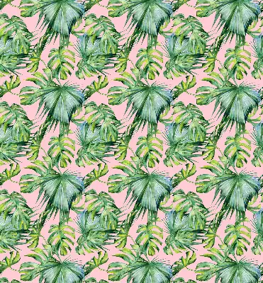 Estores de rolo em tecido blackout Variedades de folhas tropicais