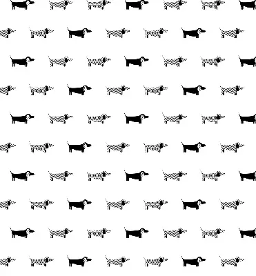 Estores de rolo blackout para porta de varanda cães desenhados