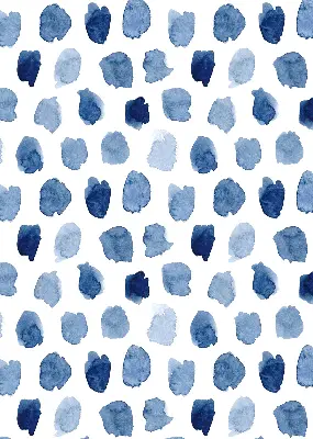 Estores de rolo blackout para janela manchas pintadas de azul