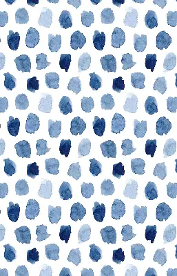 Estores de rolo blackout para janela manchas pintadas de azul