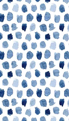 Estores de rolo blackout para janela manchas pintadas de azul