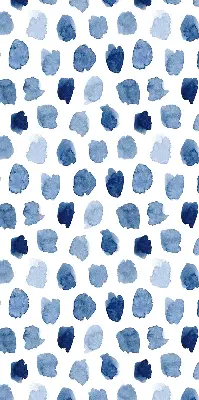 Estores de rolo blackout para janela manchas pintadas de azul