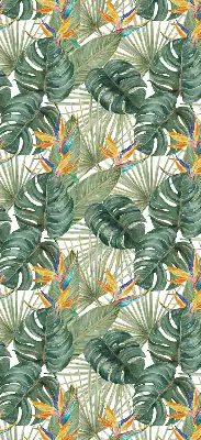 Estores de rolo interiores blackout Plantas tropicais