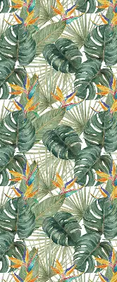 Estores de rolo interiores blackout Plantas tropicais
