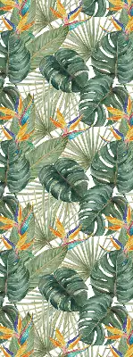 Estores de rolo interiores blackout Plantas tropicais