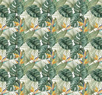 Estores de rolo interiores blackout Plantas tropicais