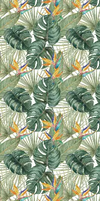 Estores de rolo interiores blackout Plantas tropicais
