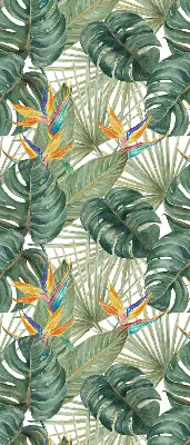 Estores de rolo interiores blackout Plantas tropicais