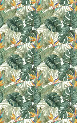 Estores de rolo interiores blackout Plantas tropicais