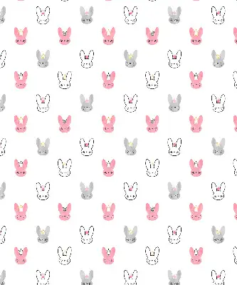 Estores de rolo interiores blackout para janela Coelhos coloridos com coroas