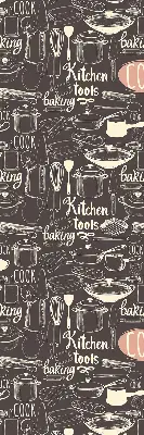 Estores de rolo interiores blackout Utensílios de cozinha