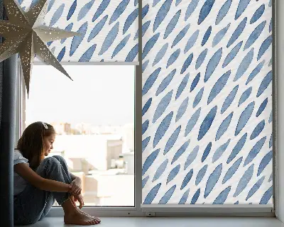 Estores de rolo blackout para porta de varanda grãos pintados