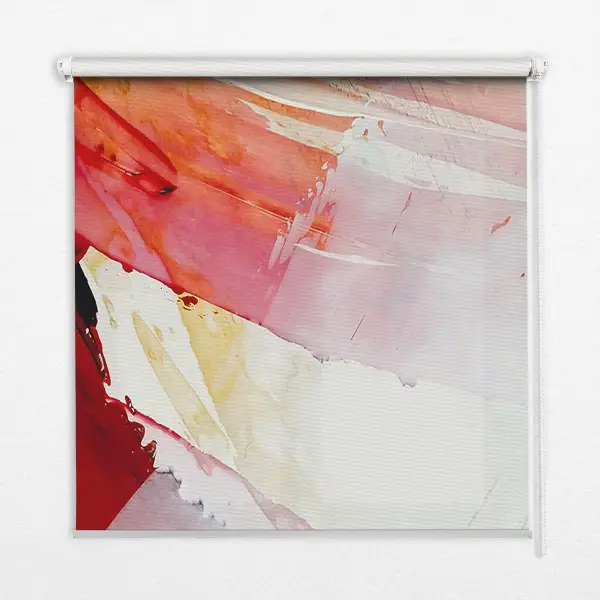 Estores de rolo em tecido blackout Quadro pintado