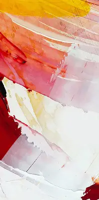 Estores de rolo em tecido blackout Quadro pintado