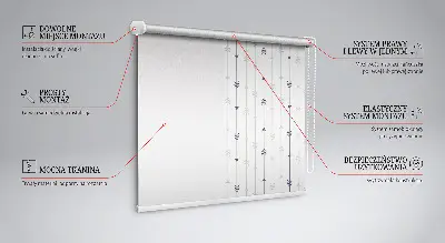 Estores de rolo blackout para porta de varanda Tiros
