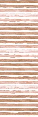 Estores de rolo interiores blackout para janela Listras pintadas de marrom