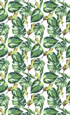 Estores de rolo interiores blackout para janela Plantas tropicais