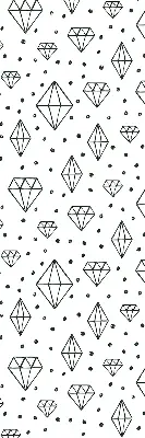 Estores de rolo interiores blackout Diamantes desenhados