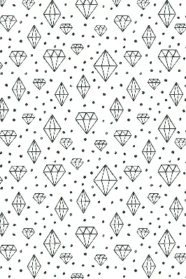 Estores de rolo interiores blackout Diamantes desenhados