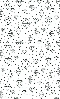 Estores de rolo interiores blackout Diamantes desenhados
