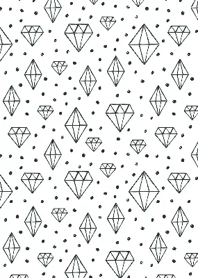 Estores de rolo interiores blackout Diamantes desenhados
