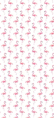 Estores de rolo interiores blackout para janela Flamingos