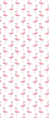 Estores de rolo interiores blackout para janela Flamingos