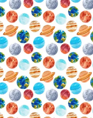 Estores de rolo blackout para janela Planetas
