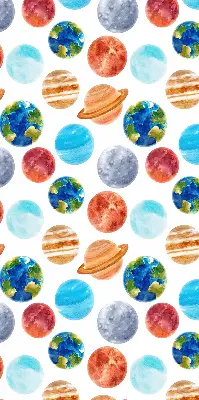Estores de rolo blackout para janela Planetas