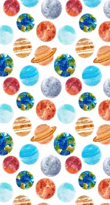 Estores de rolo blackout para janela Planetas