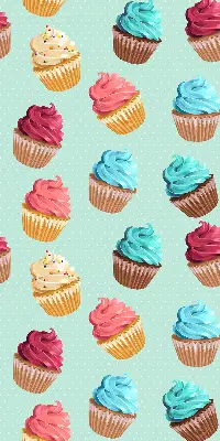 Estores de rolo interiores blackout Cupcakes