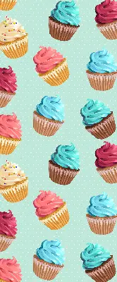 Estores de rolo interiores blackout Cupcakes
