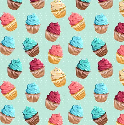 Estores de rolo interiores blackout Cupcakes