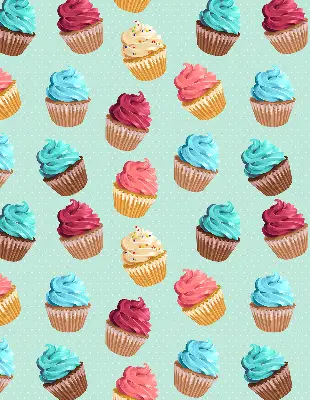 Estores de rolo interiores blackout Cupcakes