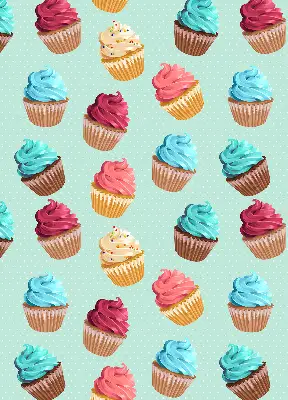 Estores de rolo interiores blackout Cupcakes