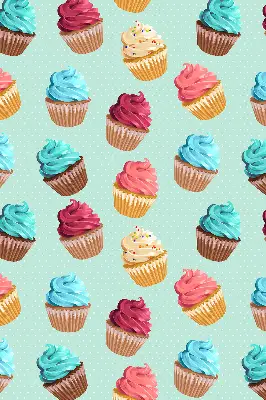 Estores de rolo interiores blackout Cupcakes