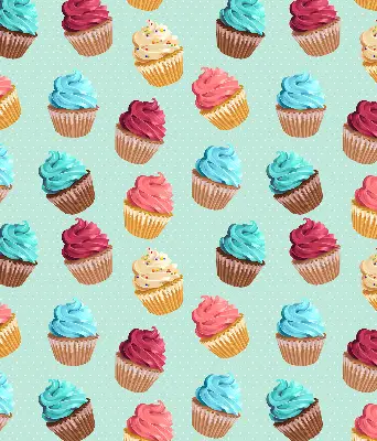 Estores de rolo interiores blackout Cupcakes