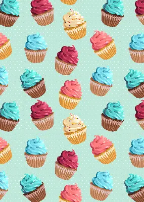Estores de rolo interiores blackout Cupcakes