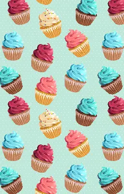 Estores de rolo interiores blackout Cupcakes