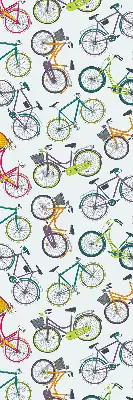 Estores de rolo interiores blackout para janela Bicicletas
