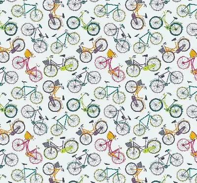 Estores de rolo interiores blackout para janela Bicicletas
