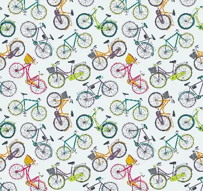 Estores de rolo interiores blackout para janela Bicicletas