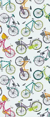 Estores de rolo interiores blackout para janela Bicicletas