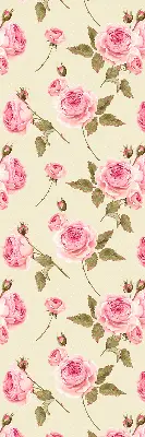 Estores de rolo interiores blackout para janela Rosas