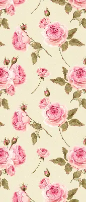 Estores de rolo interiores blackout para janela Rosas