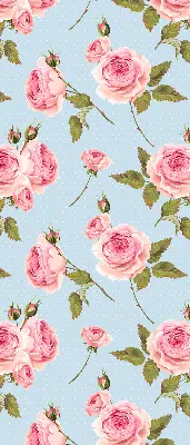 Estores de rolo blackout para janela Rosas