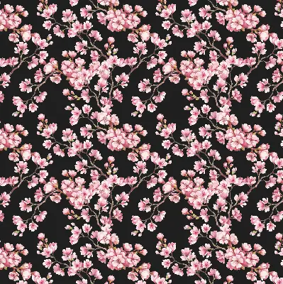 Estores de rolo blackout para porta de varanda Flores da árvore