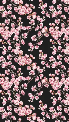 Estores de rolo blackout para porta de varanda Flores da árvore